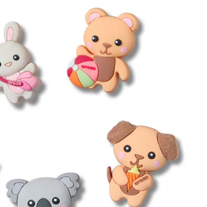 CROCS Jibbitz Animal Friends 5-Pack Shoes Charm - Supersports Thailand