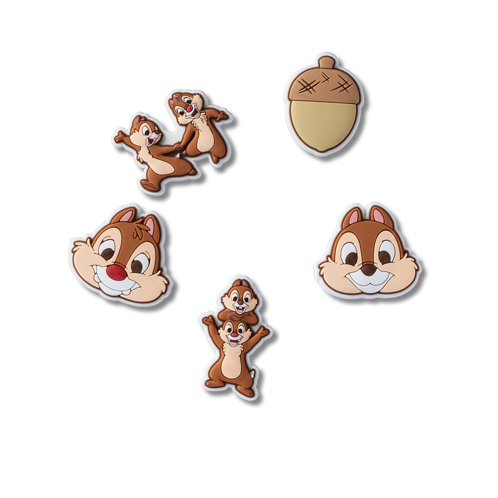 CROCS Jibbitz Disney Chip n Dale 5-Pack Shoes Charm - Supersports Thailand Supersports Thailand