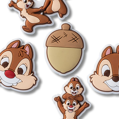 CROCS Jibbitz Disney Chip n Dale 5-Pack Shoes Charm - Supersports Thailand