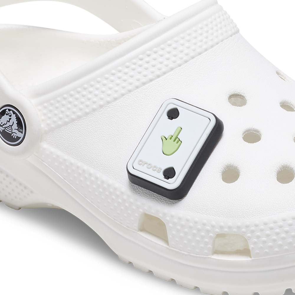 CROCS Jibbitz Spade Card ตัวติดรองเท้า | การันตีของแท้ 100% | SUPERSPORTS