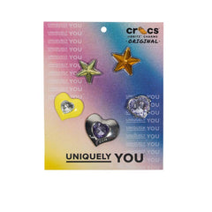 CROCS Jibbitz Star And Heart 5-Pack Shoes Charm - Supersports Thailand