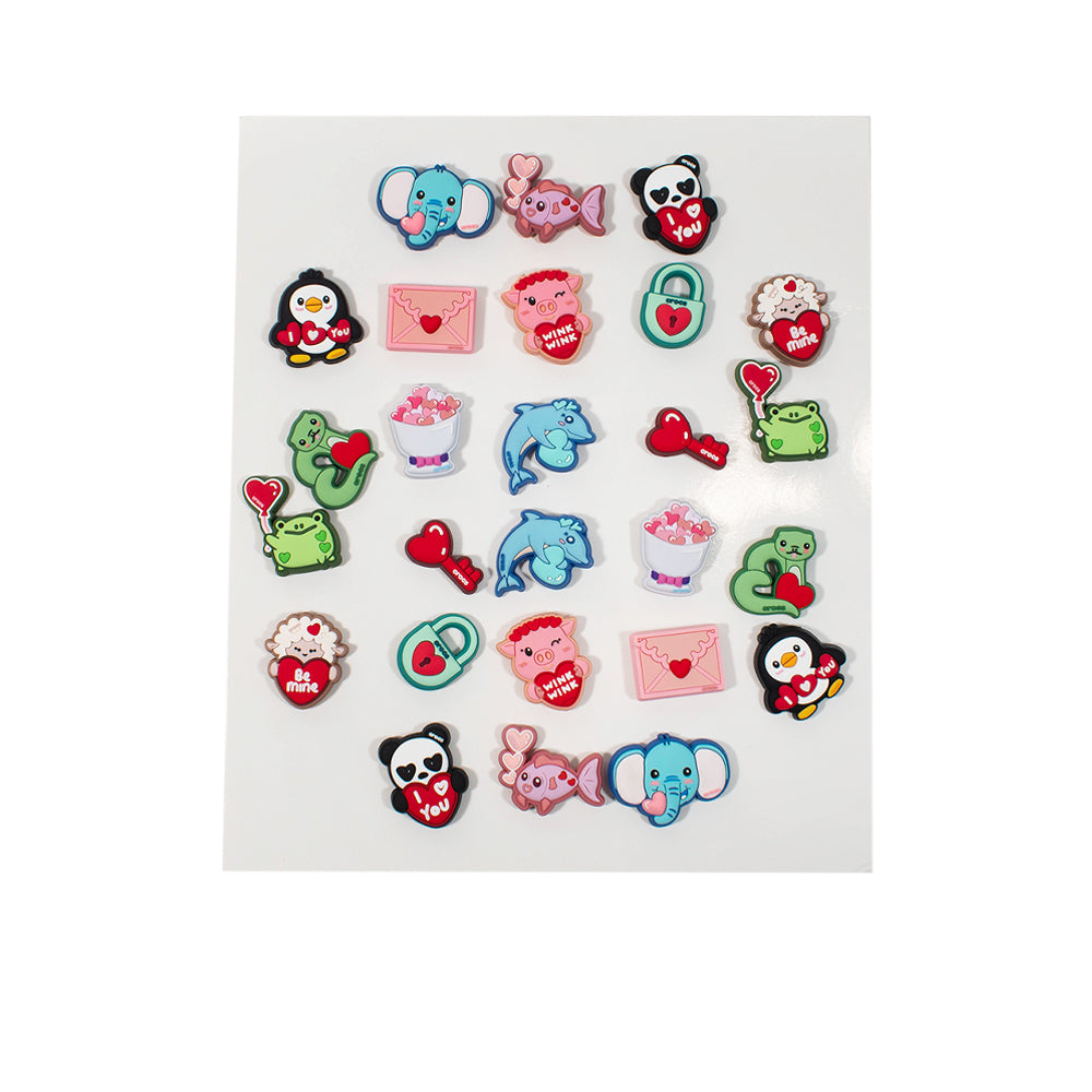 CROCS Jibbitz Valentine Day Card 26-Pack Shoes Charm - Supersports Thailand Supersports Thailand