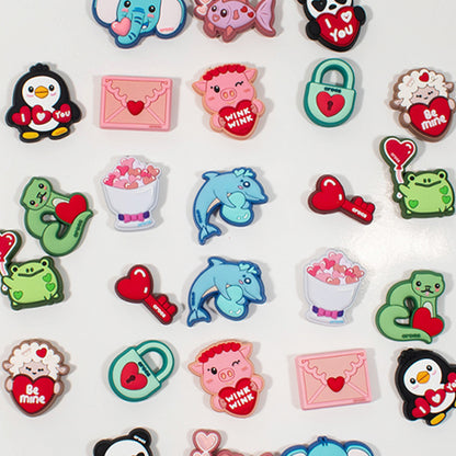 CROCS Jibbitz Valentine Day Card 26-Pack Shoes Charm - Supersports Thailand