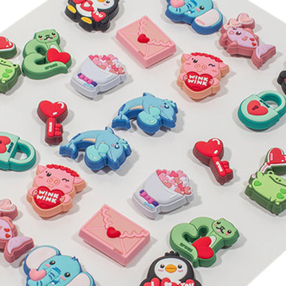 CROCS Jibbitz Valentine Day Card 26-Pack Shoes Charm - Supersports Thailand