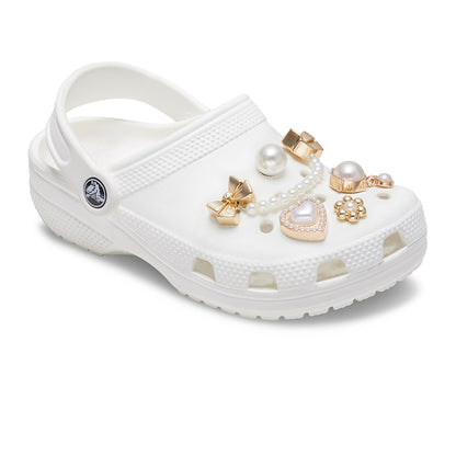 CROCS Jibbitz Pearly Gold 5-Pack Shoes Charm - Supersports Thailand