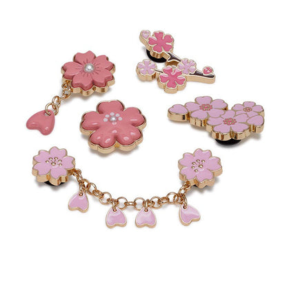 CROCS Jibbitz Blooming Cherry Blossom 5-Pack Shoes Charm - Supersports Thailand