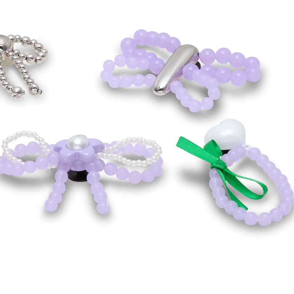 CROCS Jibbitz Purple Meta 5-Pack Shoes Charm - Supersports Thailand