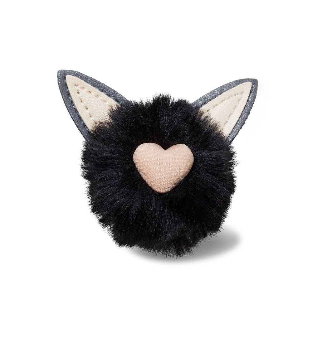 CROCS Jibbitz Black Puff Ball Cat Shoes Charm - Supersports Thailand Supersports Thailand