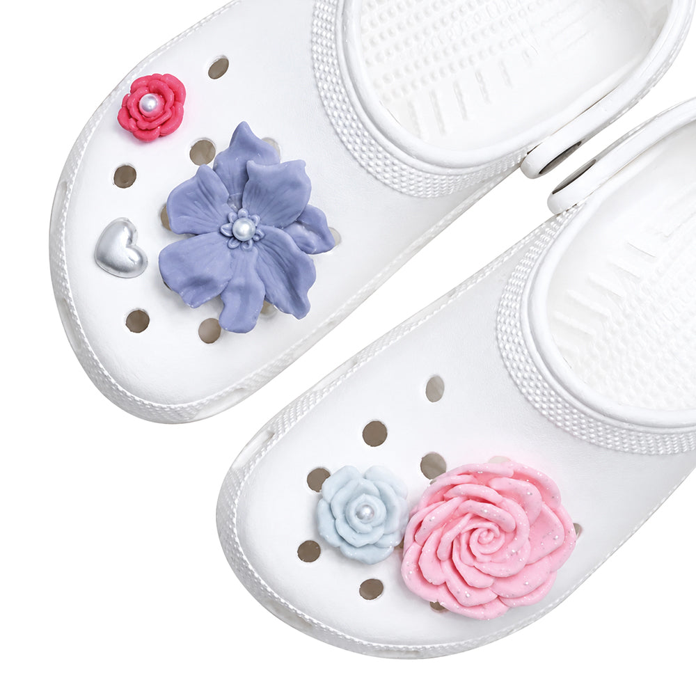 CROCS Jibbitz Boho Flowers 5-Pack Shoes Charm - Supersports Thailand Supersports Thailand