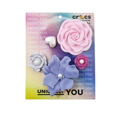 CROCS Jibbitz Boho Flowers 5-Pack Shoes Charm - Supersports Thailand
