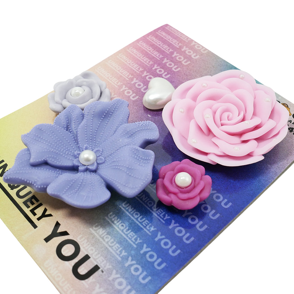 CROCS Jibbitz Boho Flowers 5-Pack Shoes Charm - Supersports Thailand Supersports Thailand
