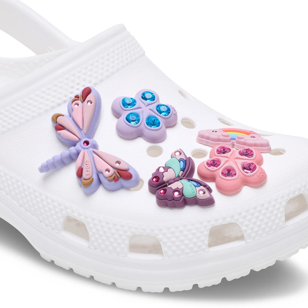 CROCS Jibbitz Magical Garden Bug 5-Pack Shoes Charm - Supersports Thailand