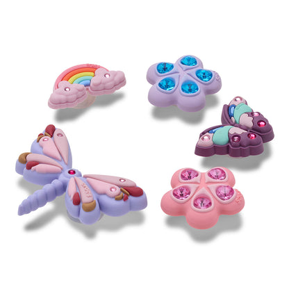 CROCS Jibbitz Magical Garden Bug 5-Pack Shoes Charm - Supersports Thailand