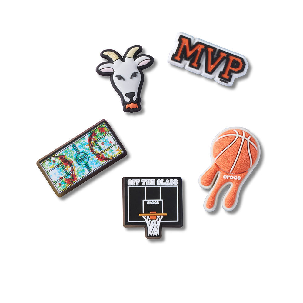 CROCS Jibbitz MVP Basketball 5-Pack Shoes Charm - Supersports Thailand