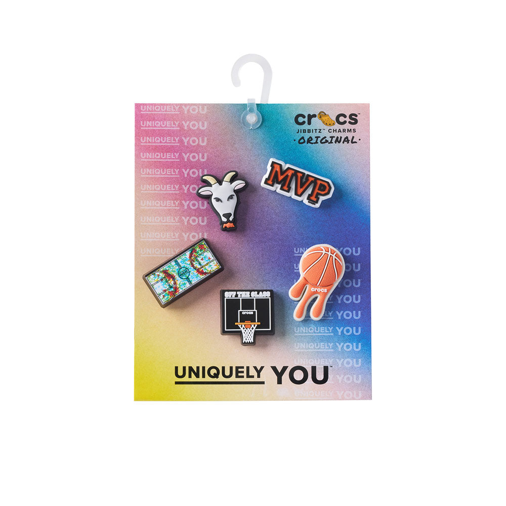 CROCS Jibbitz MVP Basketball 5-Pack Shoes Charm - Supersports Thailand Supersports Thailand
