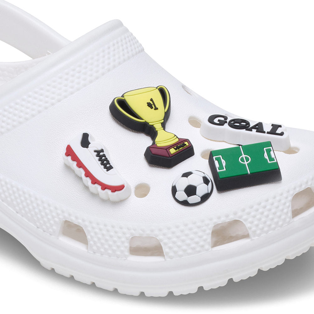 CROCS Jibbitz Soccer Star 5-Pack Shoes Charm - Supersports Thailand Supersports Thailand