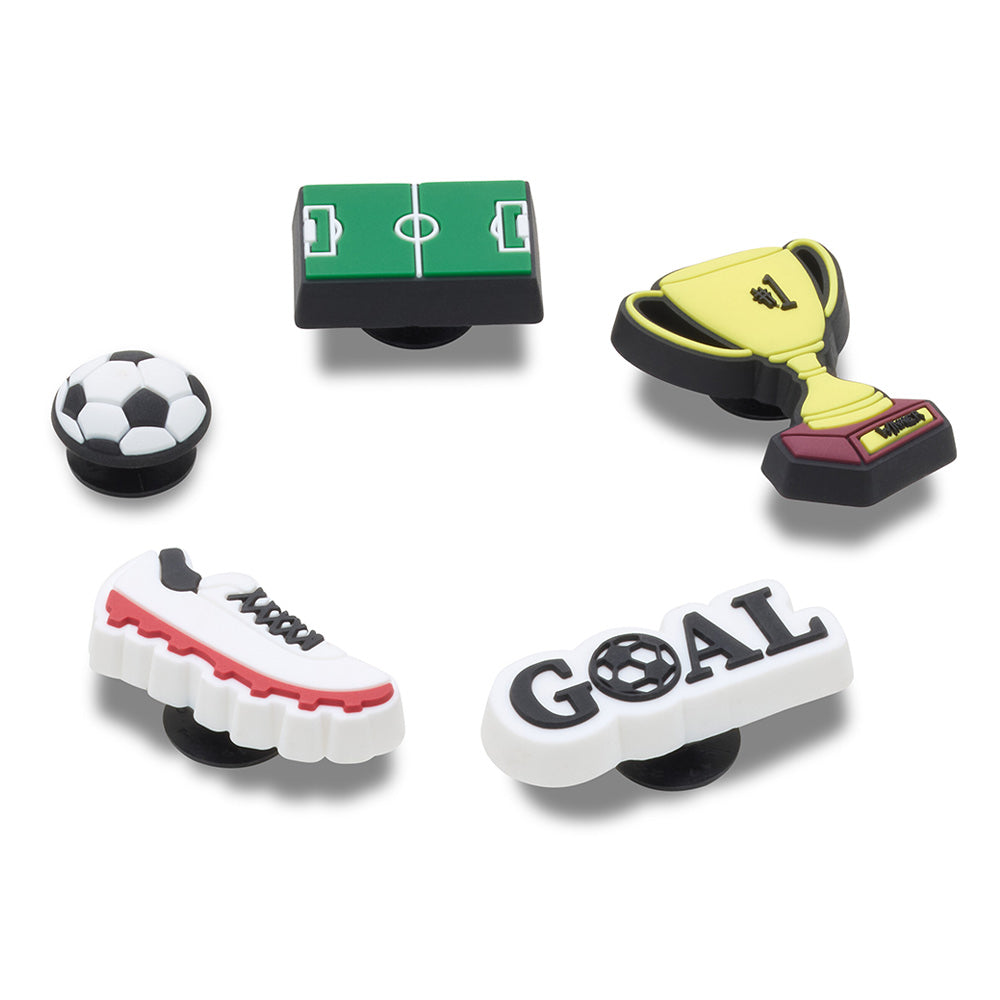 CROCS Jibbitz Soccer Star 5-Pack Shoes Charm - Supersports Thailand