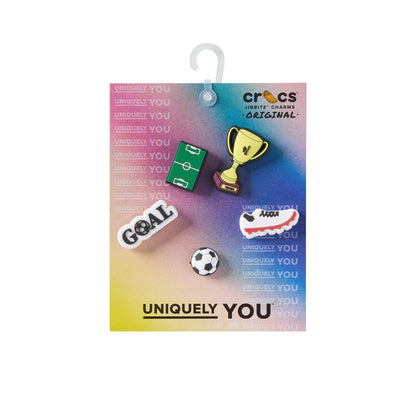 CROCS Jibbitz Soccer Star 5-Pack Shoes Charm - Supersports Thailand