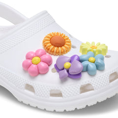 CROCS Jibbitz Puffy Flowers 5-Pack Shoes Charm - Supersports Thailand