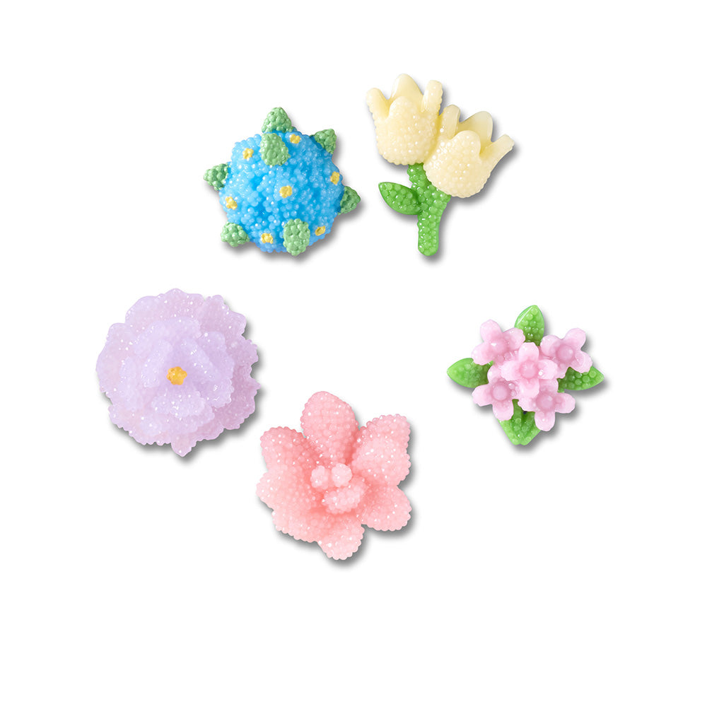 CROCS Jibbitz Beaded Flowers 5-Pack Shoes Charm - Supersports Thailand