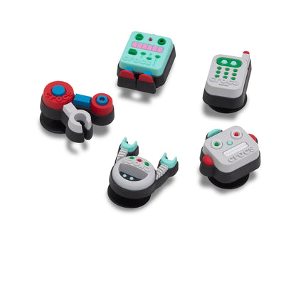 CROCS Jibbitz Robot Friend 5-Pack Shoes Charm - Supersports Thailand