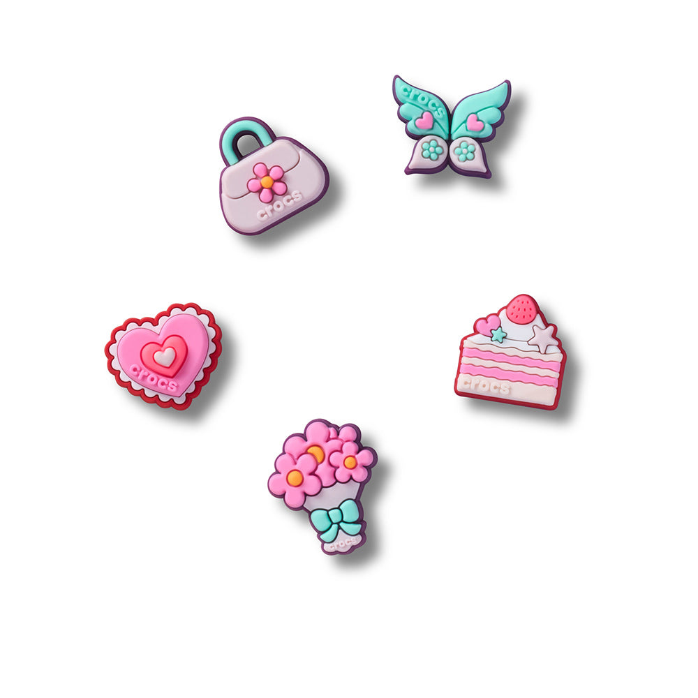 CROCS Jibbitz Fashion Girly 5-Pack Shoes Charm - Supersports Thailand Supersports Thailand