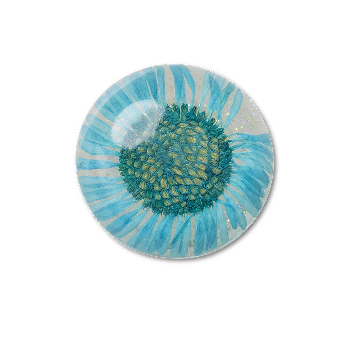 CROCS Jibbitz Encapsulated Blue Daisy Shoes Charm - Supersports Thailand Supersports Thailand