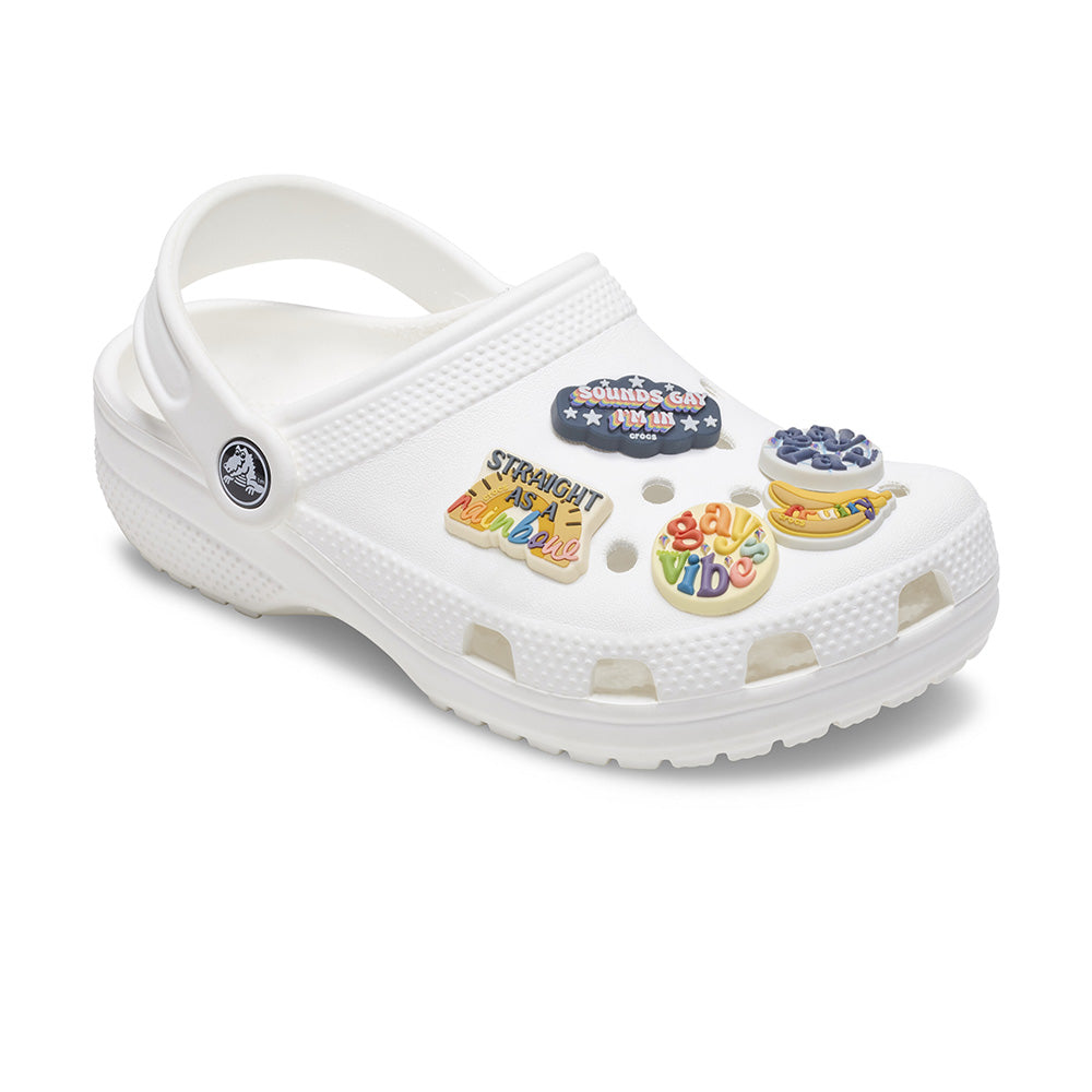 CROCS Jibbitz Irreverent Pride 5-Pack Shoes Charm - Supersports Thailand Supersports Thailand