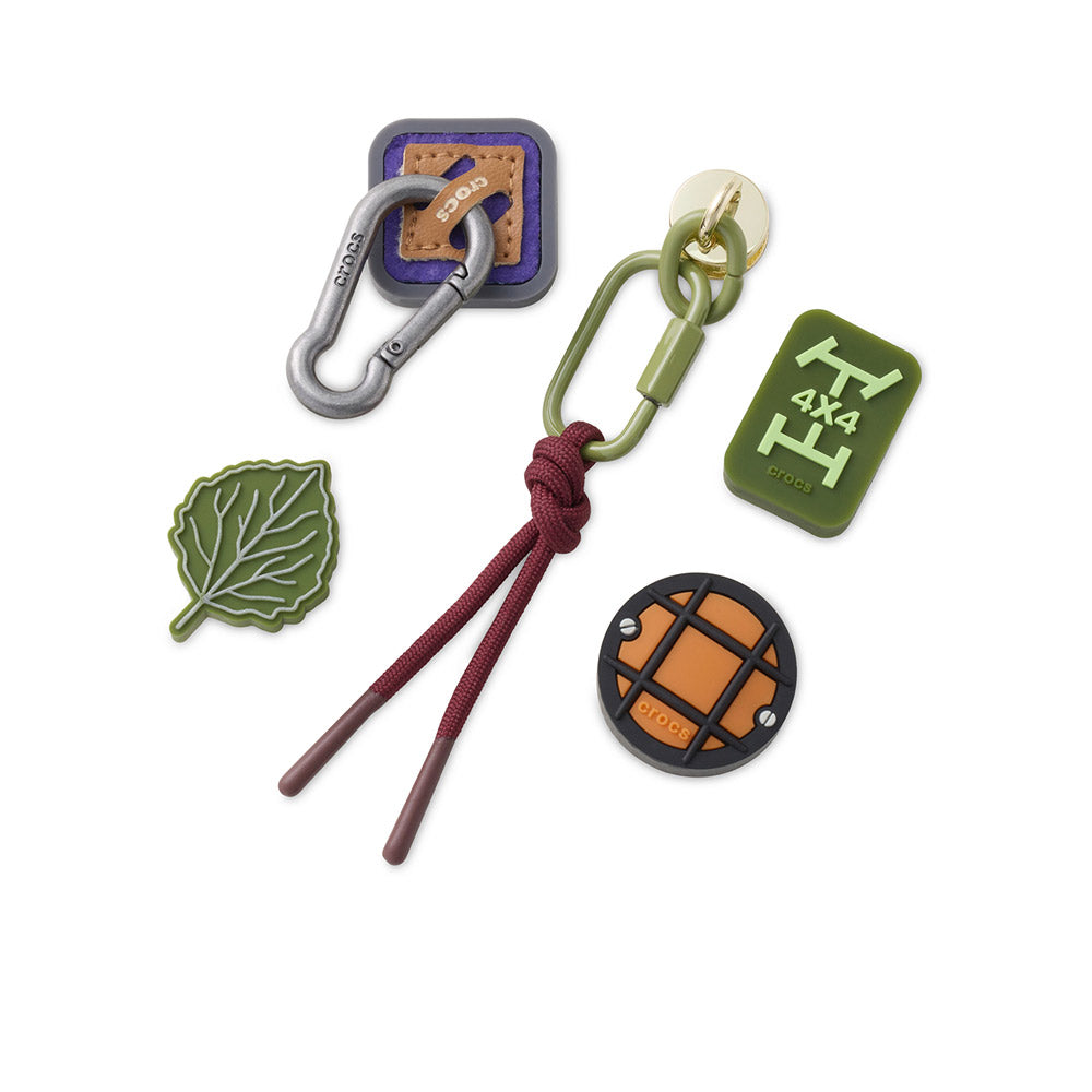 CROCS Jibbitz Adventure Essentials 5-Pack Shoes Charm - Supersports Thailand Supersports Thailand