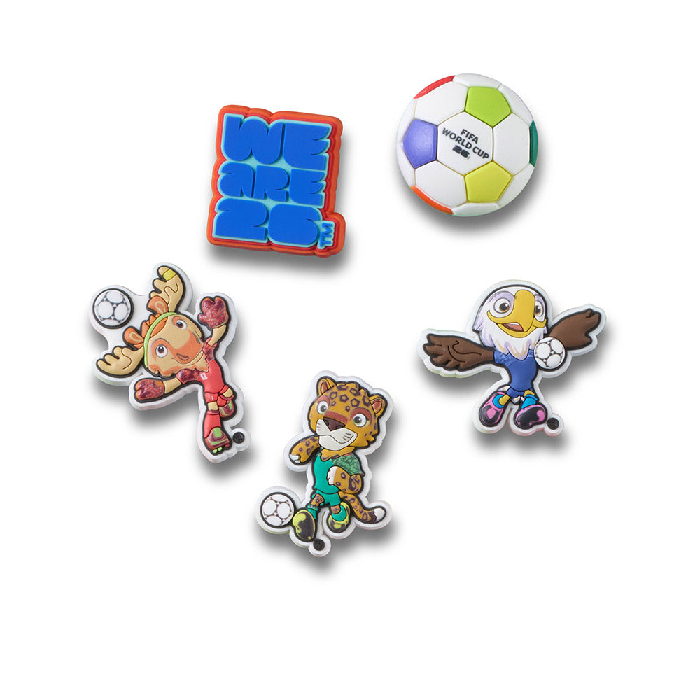 CROCS Jibbitz FIFA World Cup 2026™ 5-Pack Shoes Charm - Supersports Thailand