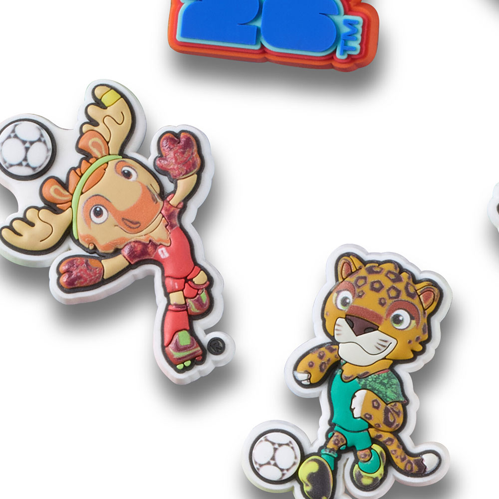 CROCS Jibbitz FIFA World Cup 2026™ 5-Pack Shoes Charm - Supersports Thailand