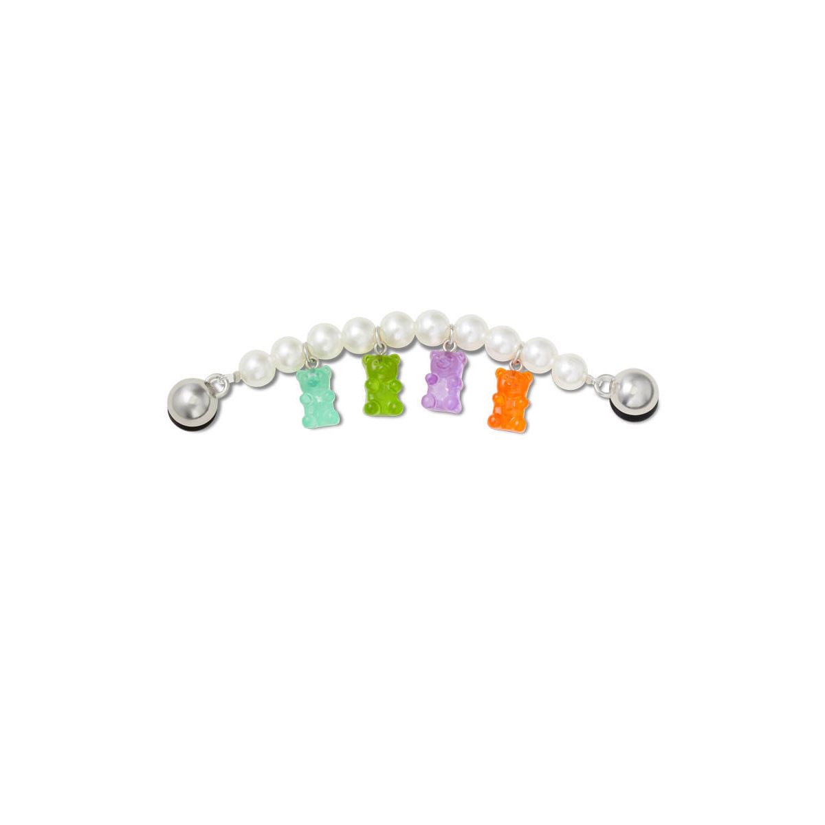 CROCS Jibbitz Pearl Gummy Bear Chain Shoes Charm - Supersports Thailand