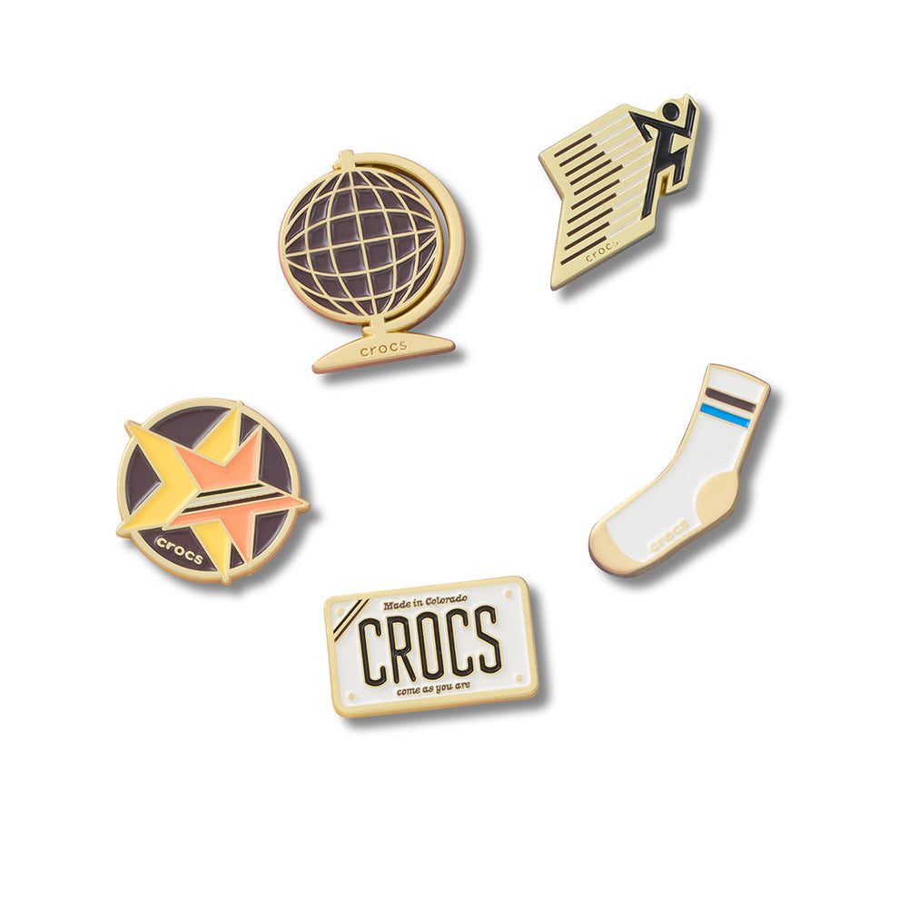 CROCS Jibbitz Retro Runner Sport 5-Pack Shoes Charm - Supersports Thailand Supersports Thailand