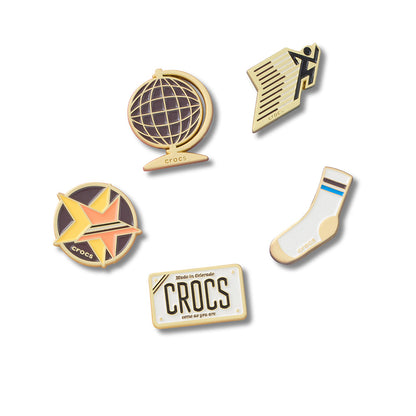 CROCS Jibbitz Retro Runner Sport 5-Pack Shoes Charm - Supersports Thailand