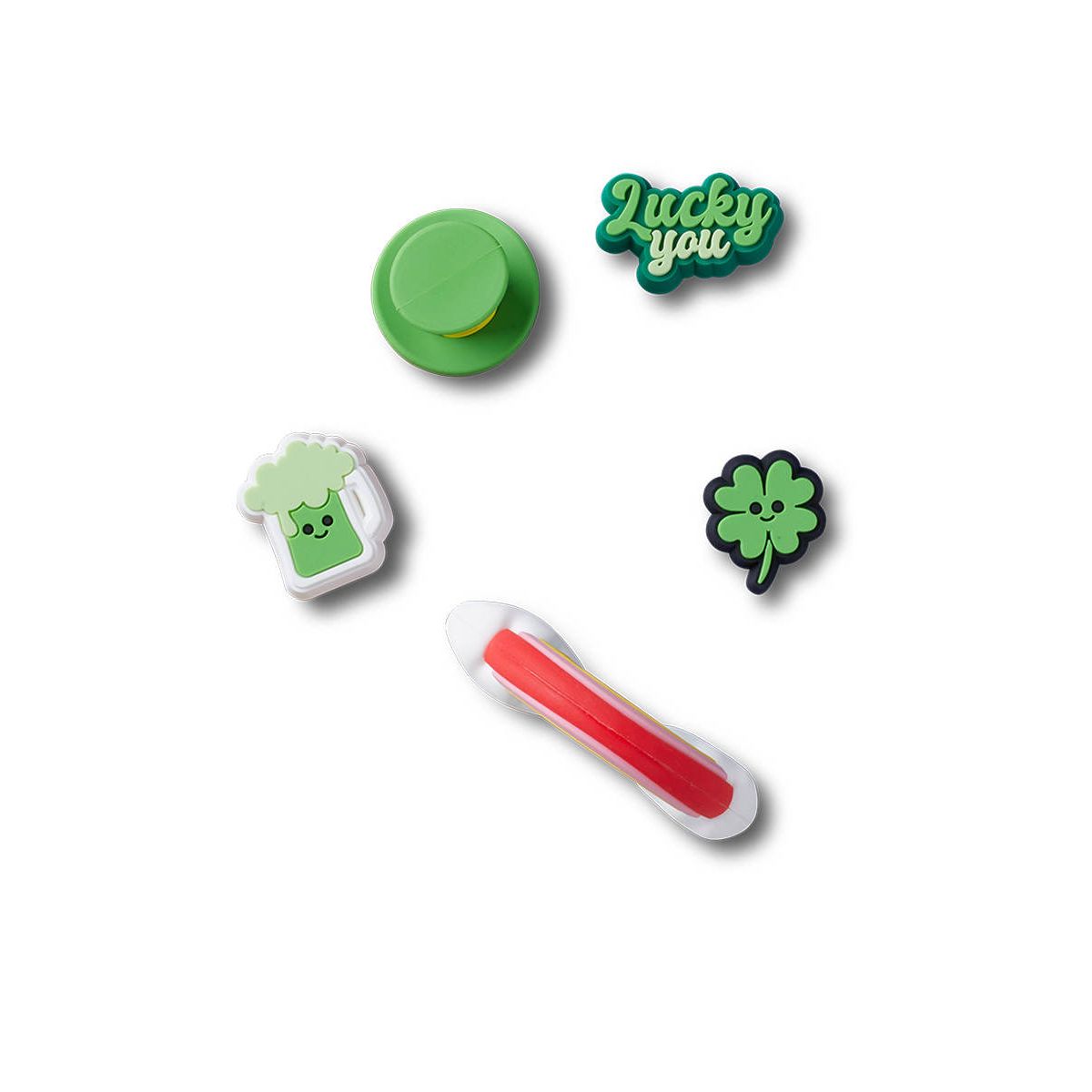 CROCS Jibbitz Luck Of The Irish 5-Pack Shoes Charm - Supersports Thailand