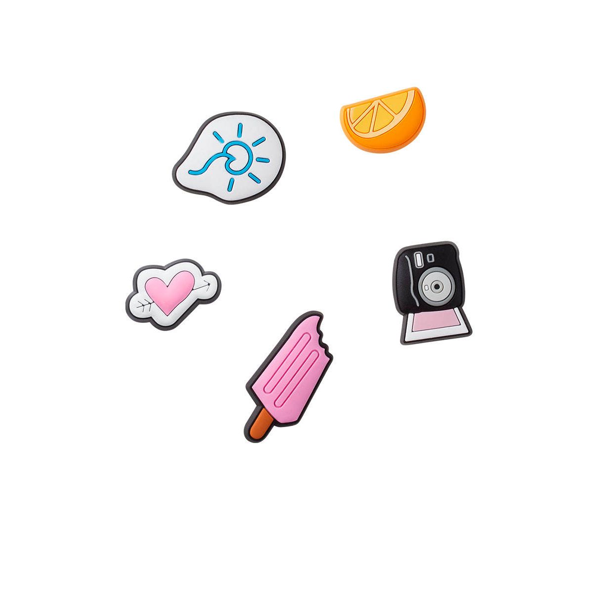 CROCS Jibbitz Summa Time Girl 5-Pack Shoes Charm - Supersports Thailand