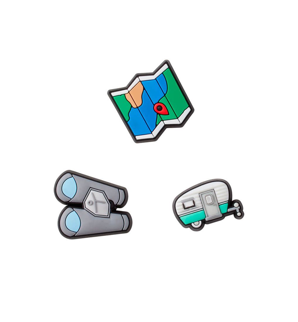 CROCS Jibbitz Lookout (3 Pieces) Shoe Charms - Supersports Thailand Supersports Thailand