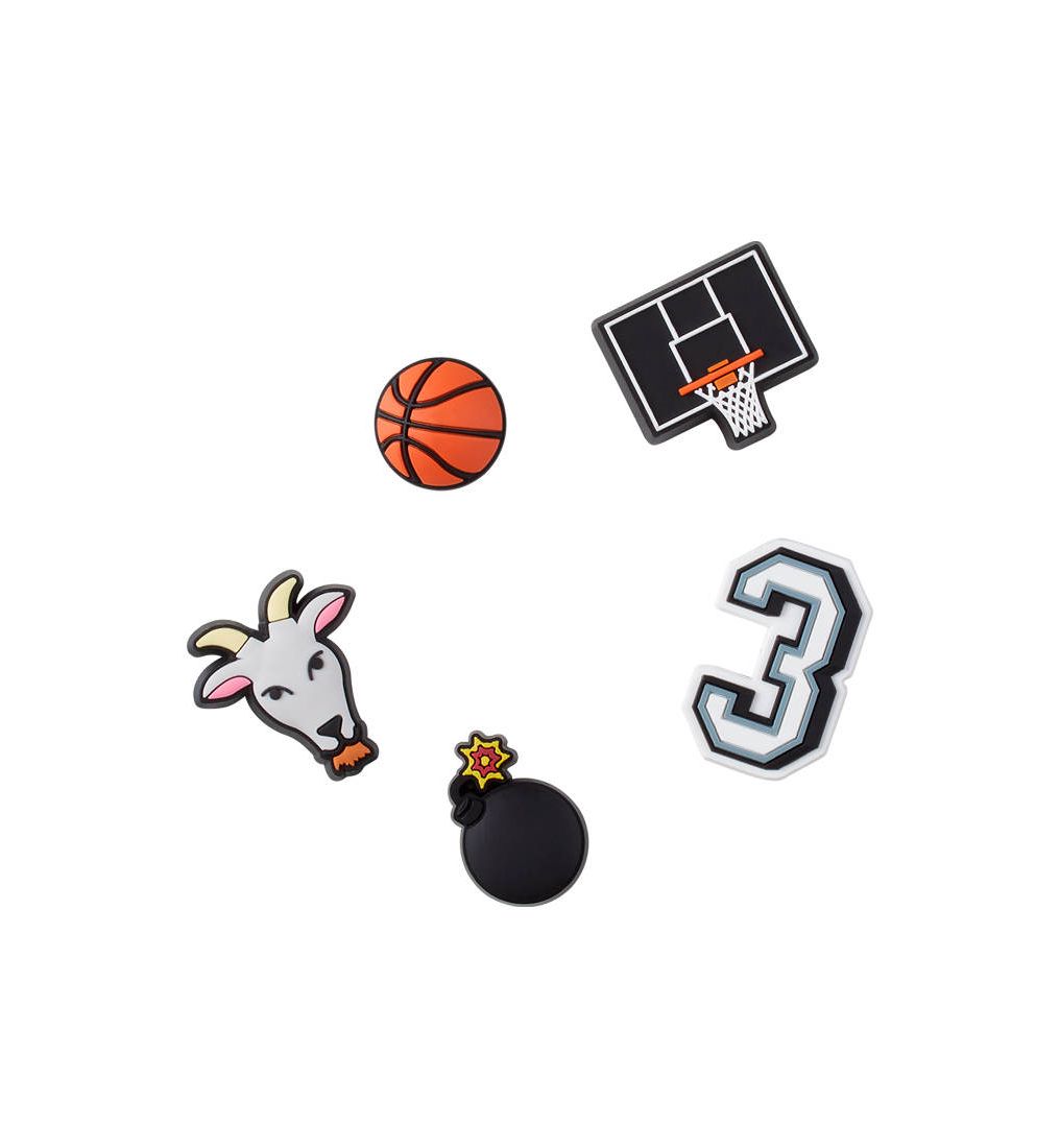 CROCS Jibbitz Bas Star (5 Pieces) Shoe Charms - Supersports Thailand