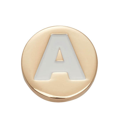 CROCS Jibbitz Gold Letter A Shoe Charms - Supersports Thailand