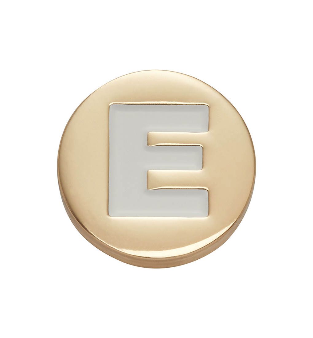 CROCS Jibbitz Gold Letter E Shoe Charms - Supersports Thailand Supersports Thailand