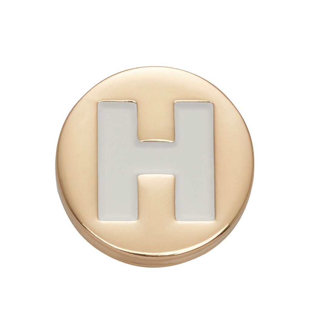 CROCS Jibbitz Gold Letter H Shoe Charms - Supersports Thailand Supersports Thailand
