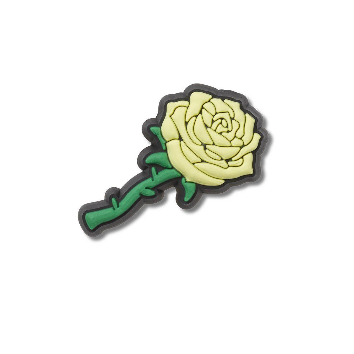 CROCS Jibbitz White Rose Shoes Charm - Supersports Thailand Supersports Thailand