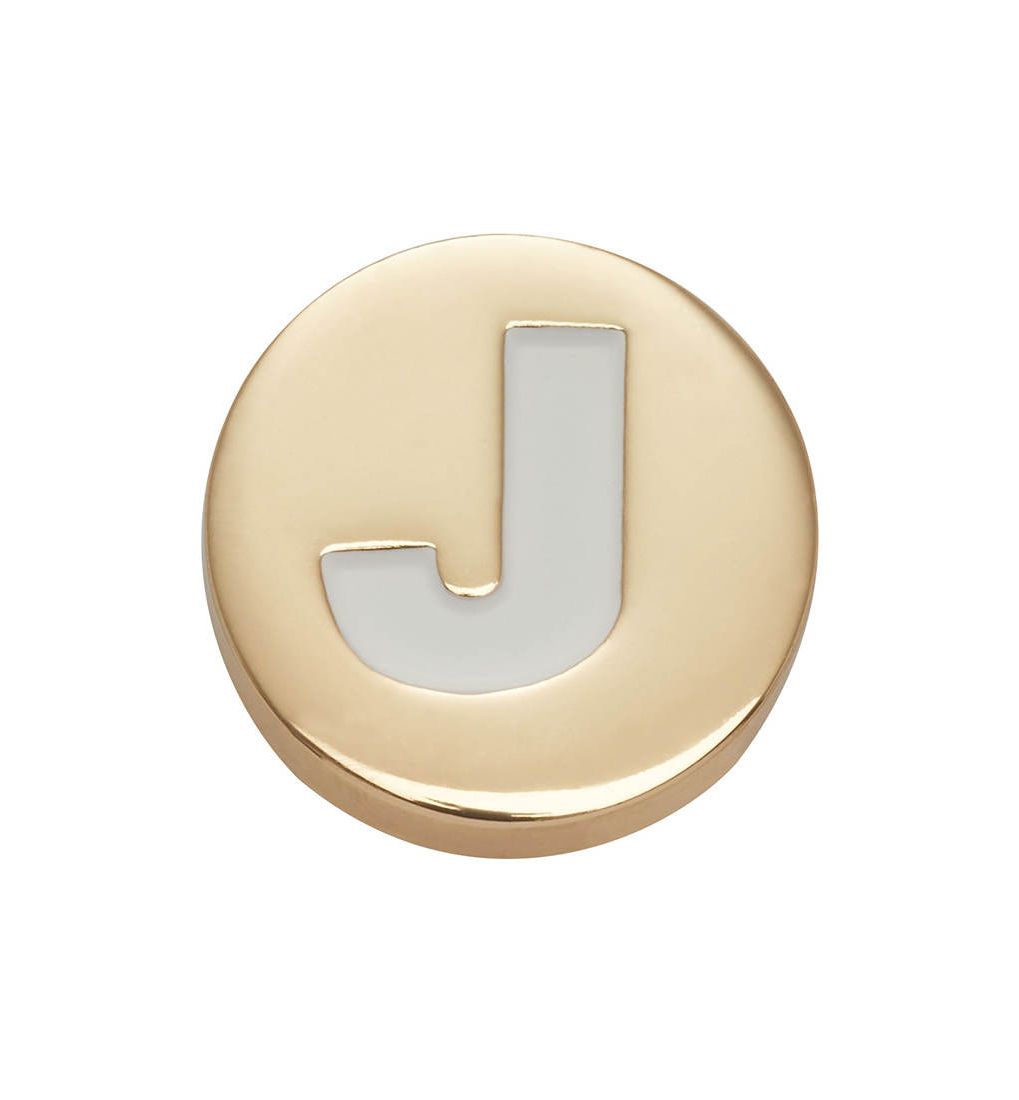 CROCS Jibbitz Gold Letter J Shoe Charms - Supersports Thailand