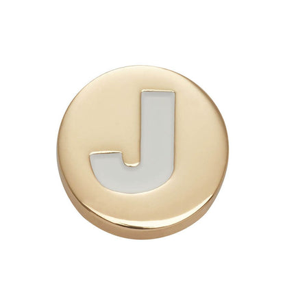 CROCS Jibbitz Gold Letter J Shoe Charms - Supersports Thailand