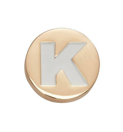 CROCS Jibbitz Gold Letter K Shoe Charms - Supersports Thailand
