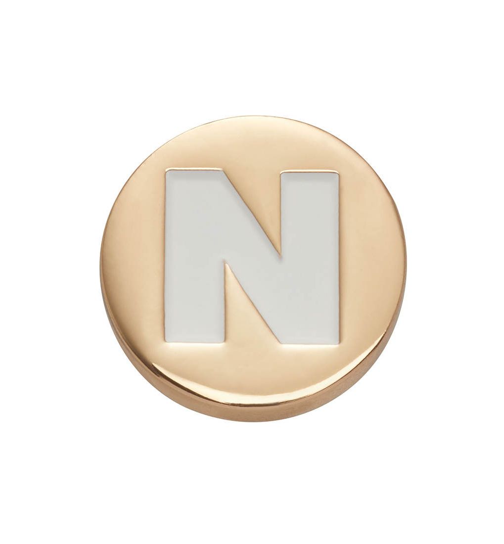 CROCS Jibbitz Gold Letter N Shoe Charms - Supersports Thailand Supersports Thailand