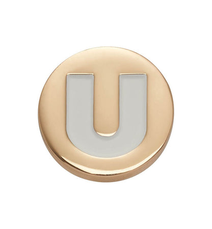 CROCS Jibbitz Gold Letter U Shoe Charms - Supersports Thailand