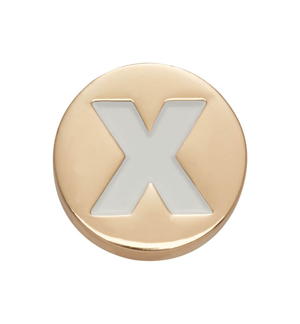 CROCS Jibbitz Gold Letter X Shoe Charms - Supersports Thailand Supersports Thailand