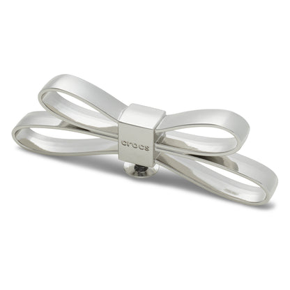 CROCS Jibbitz Mega Silver 3D Bow Shoes Charm - Supersports Thailand