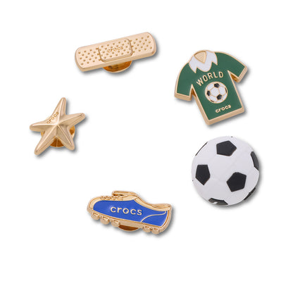 CROCS Jibbitz Varsity Kick 5-Pack Shoes Charm - Supersports Thailand
